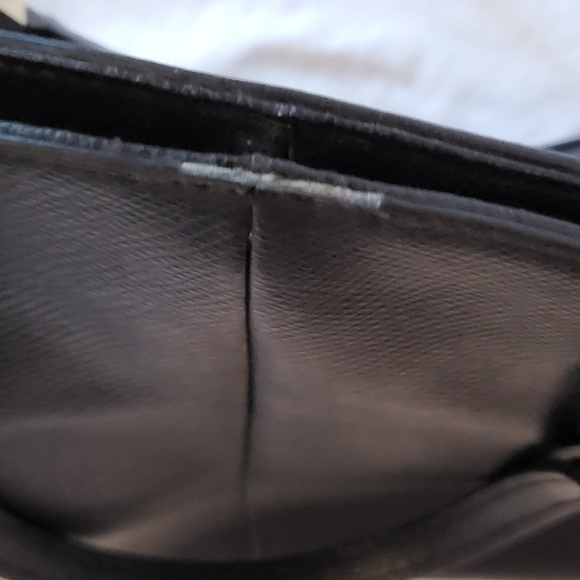 Coach small navy satchel - Picture 6 of 6